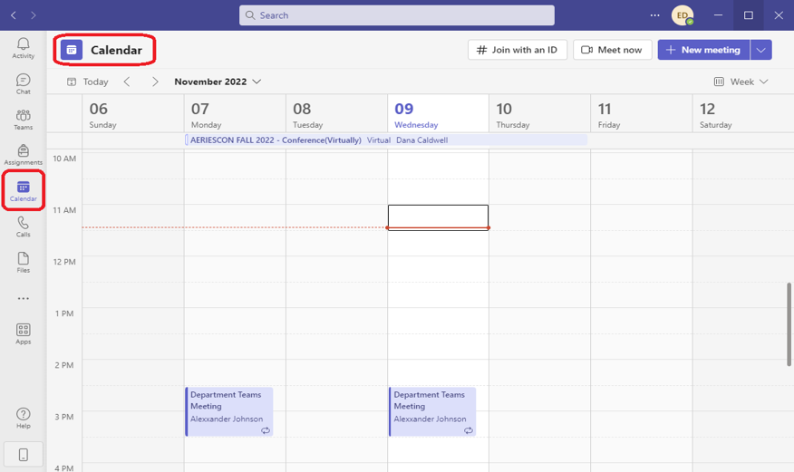 Microsoft Teams- Schedule a Teams Meeting on Microsoft Teams – Central ...